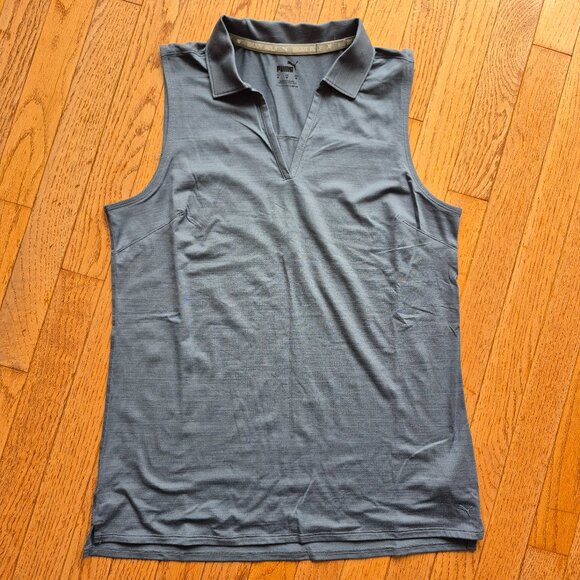 PUMA Women's Cloudspun Coast Polo Tank - Picture 1 of 13